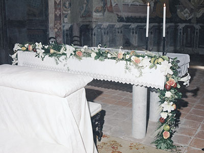 Allestimento Altare